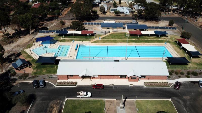 Pool from Above