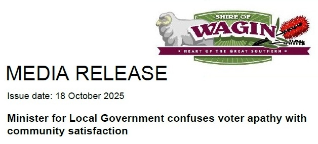 Recent statements by the Minister for Local Government regarding low